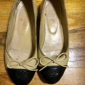 Chanel flats size 37